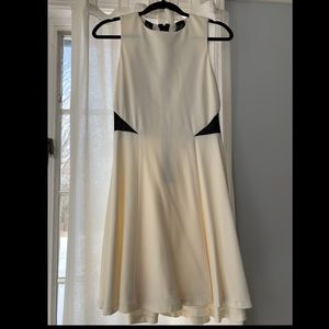 Alice + Olivia Cream Mini Dress size 6